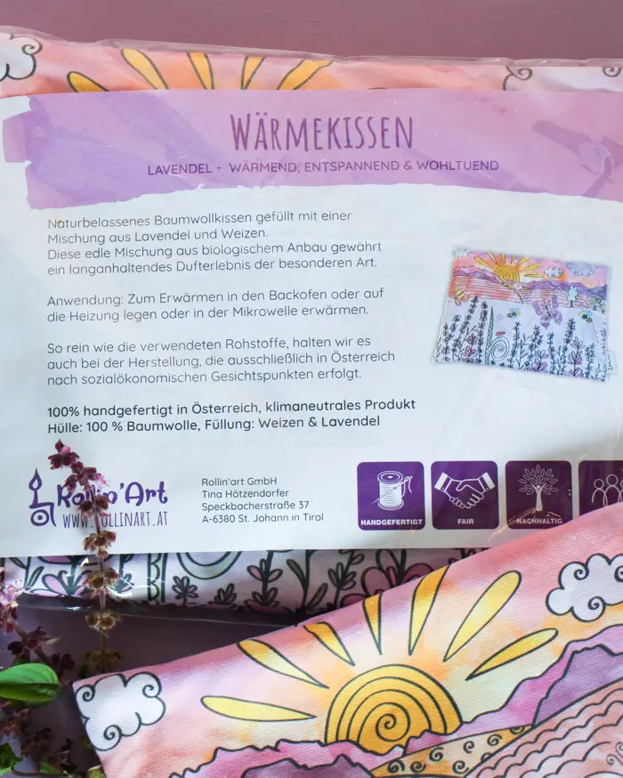 Lavendel-Wärmekissen