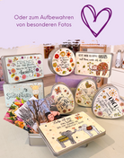 Metalldose "Friends are like flowers"