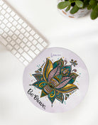 Mousepad "Be brave - Lotusblüte"