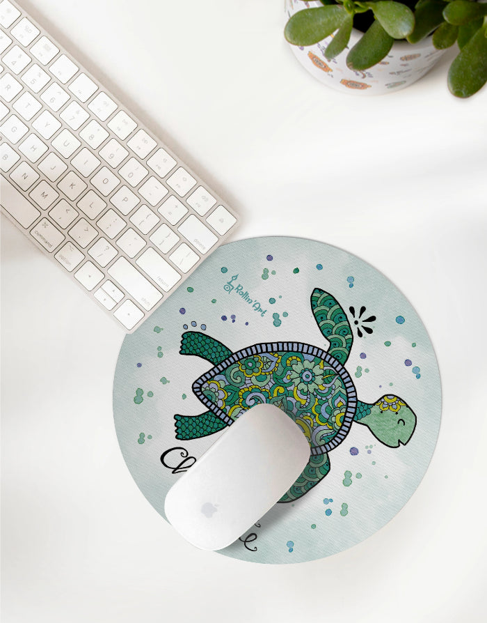 Mousepad "Chillkröte"