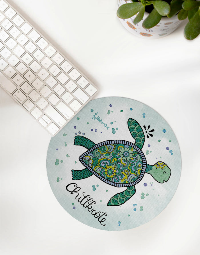 Mousepad "Chillkröte"