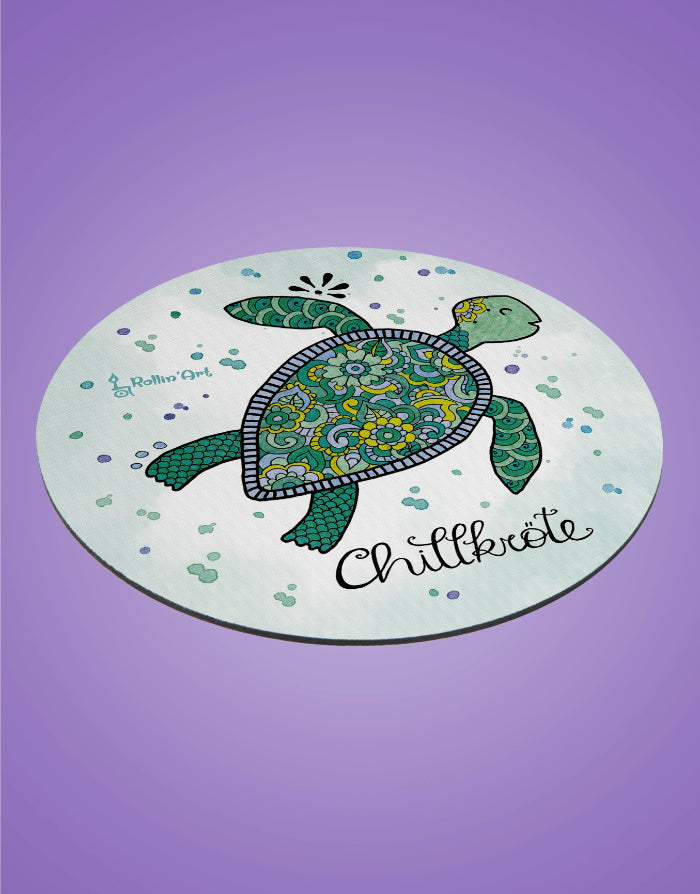 Mousepad "Chillkröte"