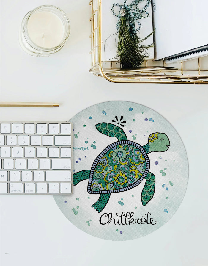 Mousepad "Chillkröte"