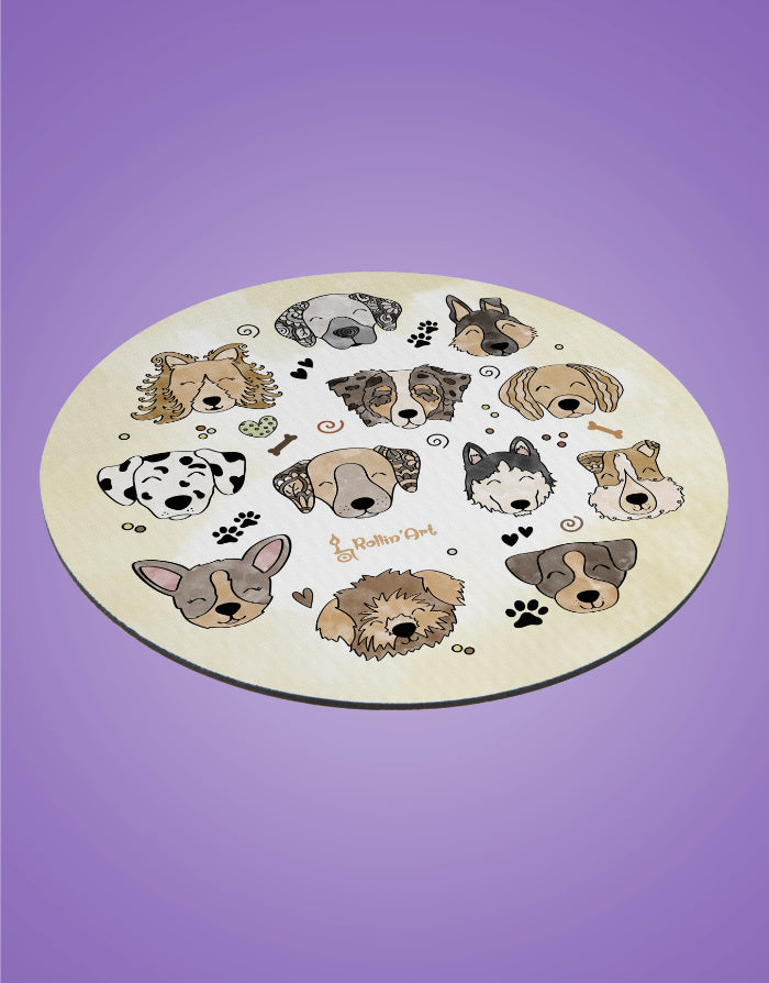 Mousepad "Glückshunde"