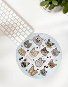 Mousepad "Glückskatzen"