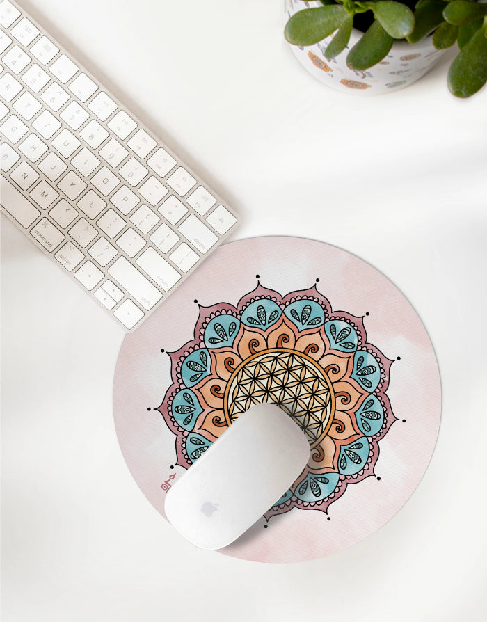 Mousepad "Lebensblume"