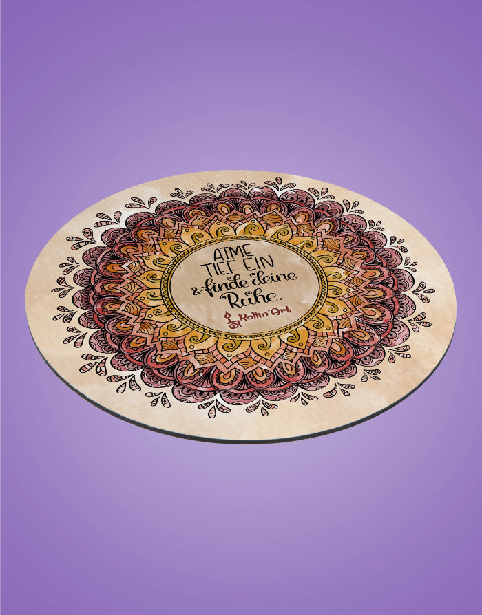 Mousepad "Mandala - Atme tief ein"