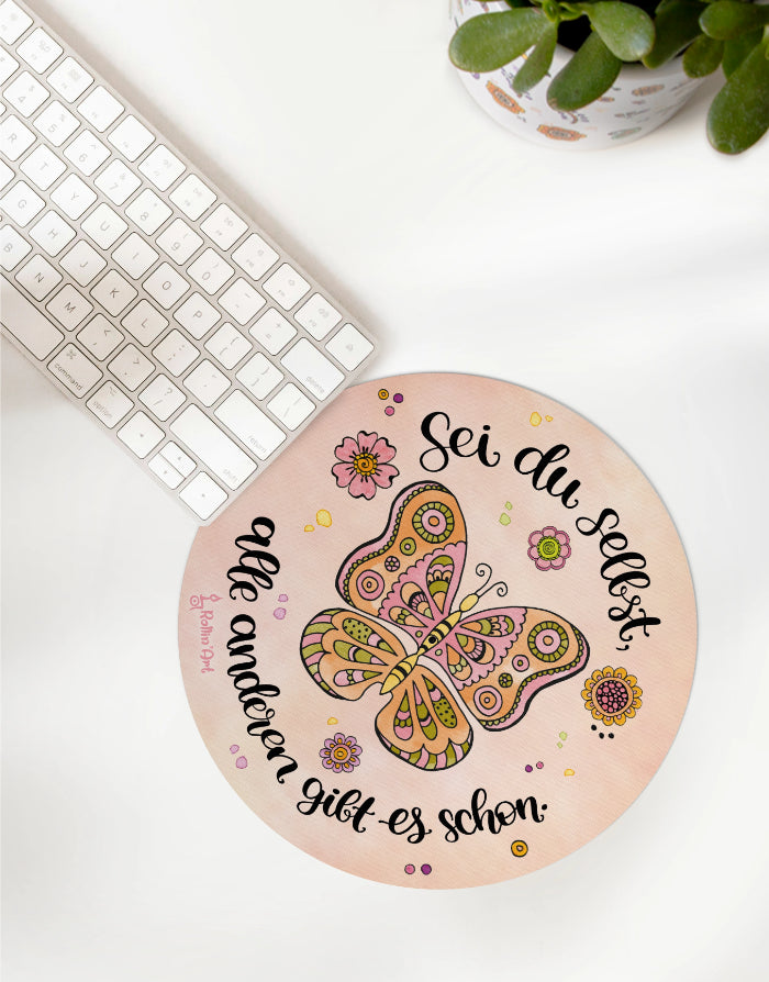 Mousepad "Sei du selbst"
