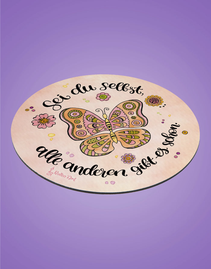 Mousepad "Sei du selbst"