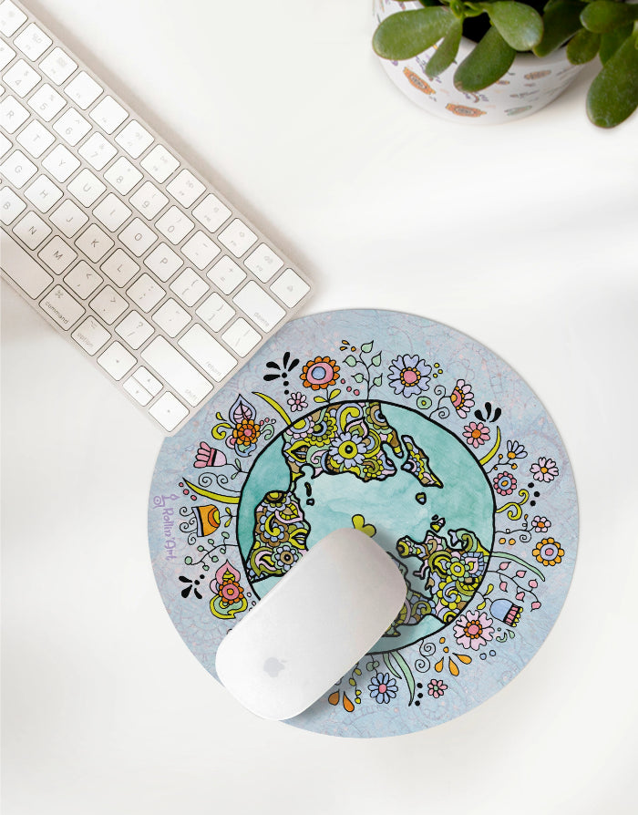 Mousepad "Wundervolle Welt"