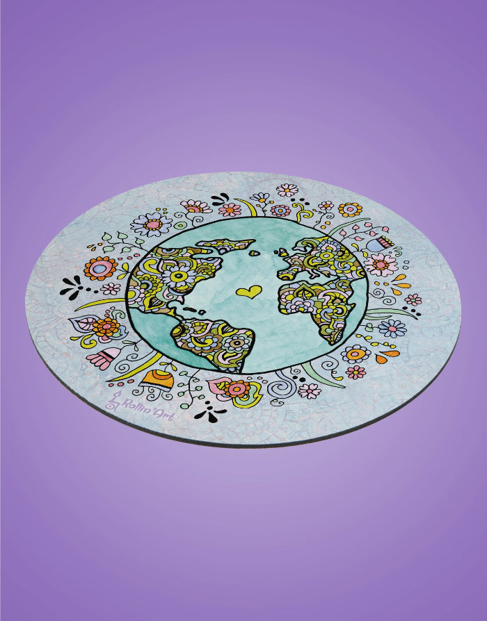 Mousepad "Wundervolle Welt"