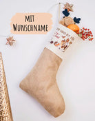 Nikolausstiefel "Nikolaus und seine Freunde" mit Wunschname