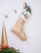 Nikolausstiefel "Schlittenfahrt" mit Wunschname