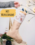 Nikolausstiefel "Schneemann " mit Wunschname