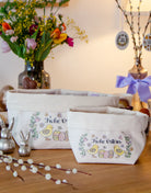 Osternest groß „Küken“ – nachhaltiges Stoffkörbchen