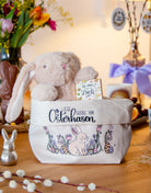 Osternest klein „Häschen“ – nachhaltiges Stoffkörbchen