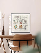 Poster „6 Dinge, die manchmal völlig okay sind“