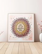 Poster „Atme tief ein & finde deine Ruhe“