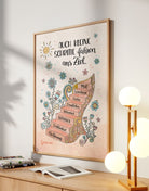 Poster „Auch kleine Schritte führen ans Ziel“