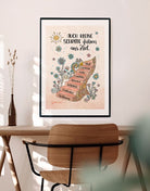 Poster „Auch kleine Schritte führen ans Ziel“