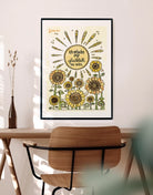 Poster „Ich erlaube mir, glücklich zu sein“