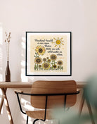 Poster „Manchmal braucht es nur einen klaren Blick“