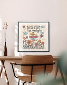 Poster „Neue Wege entstehen, indem wir sie gehen – Sei mutig!“