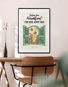 Poster „Vertrau dem Neuanfang – das Beste kommt noch“