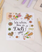 Postkarte "Wie schön, dass es dich gibt"