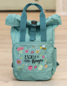 Rucksack klein Green „Enjoy the little things”