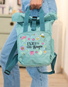 Rucksack klein Green „Enjoy the little things”