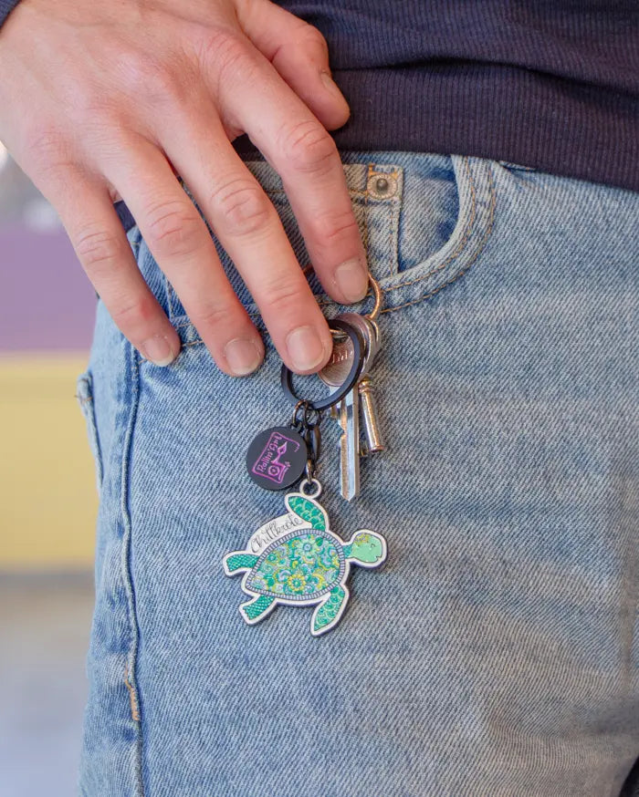 Schlüsselanhänger "Entspannen & Loslassen"