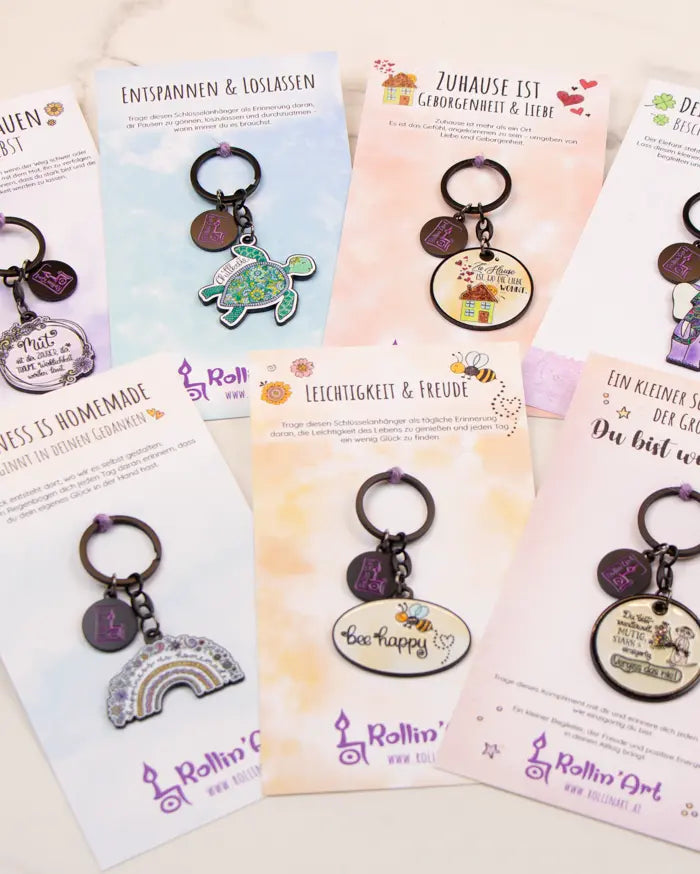 Schlüsselanhänger "Mut & Vertrauen in dich selbst"