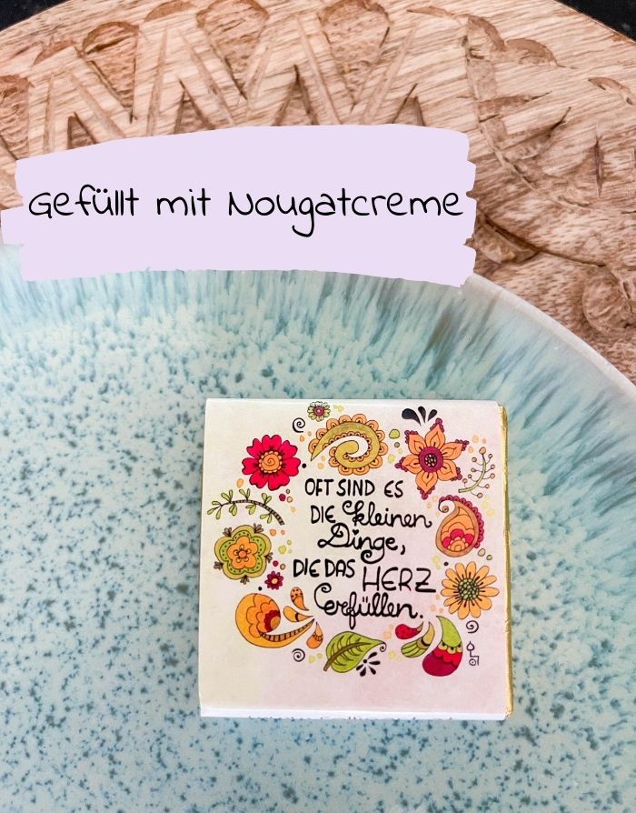 Schokolade "Die kleinen Dinge"