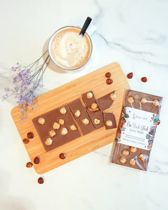 Schokolade "Ein Stück Glück"