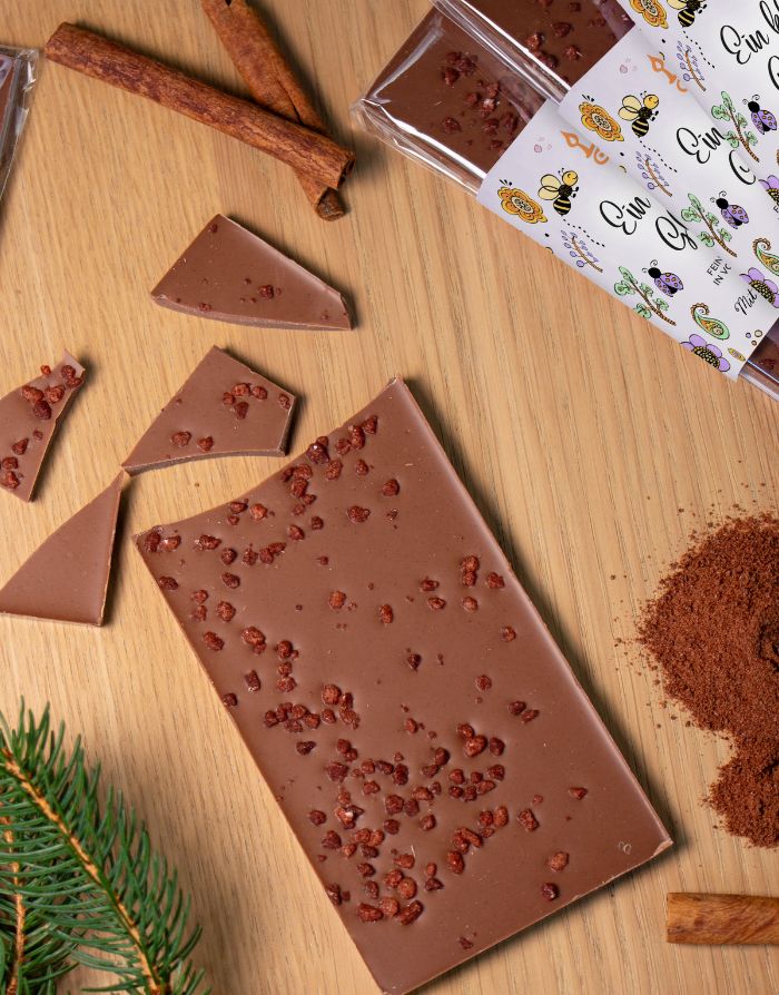 Schokolade „Ein kleines Stück Glück für dich"