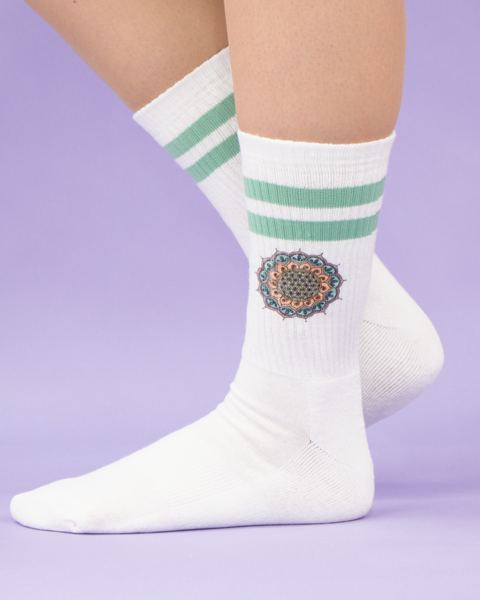 Socken "Blume des Lebens"