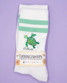 Socken "Chillkröte"