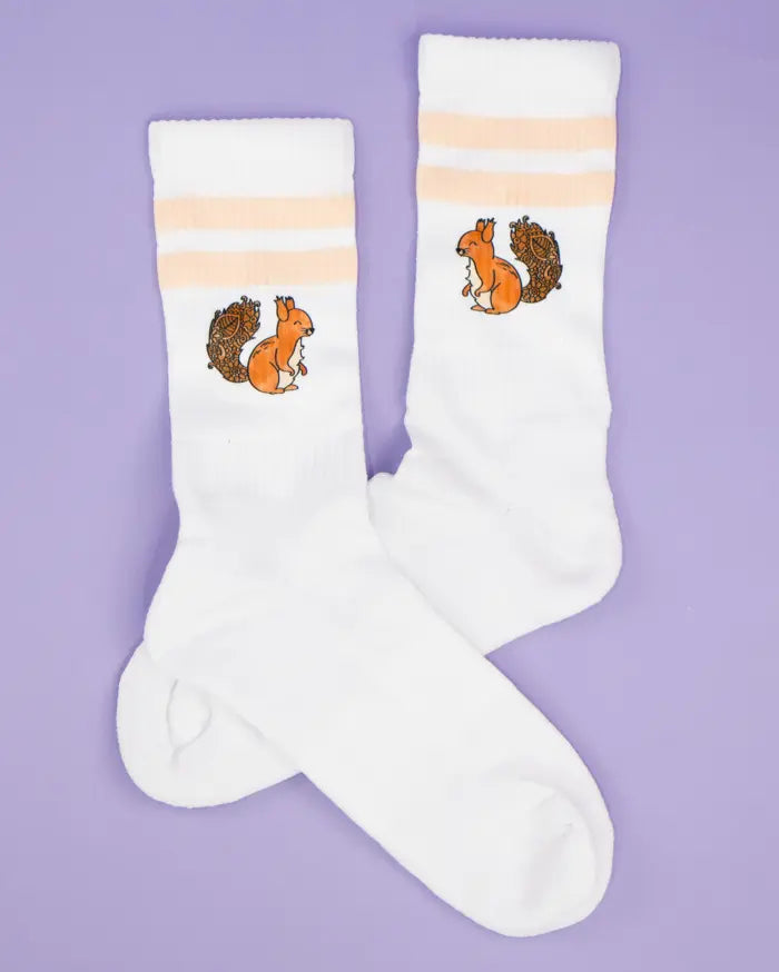 Socken "Eichkätzchen"