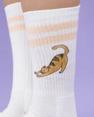 Socken "Glückskatze"