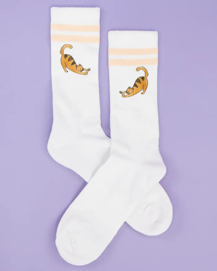 Socken "Glückskatze"