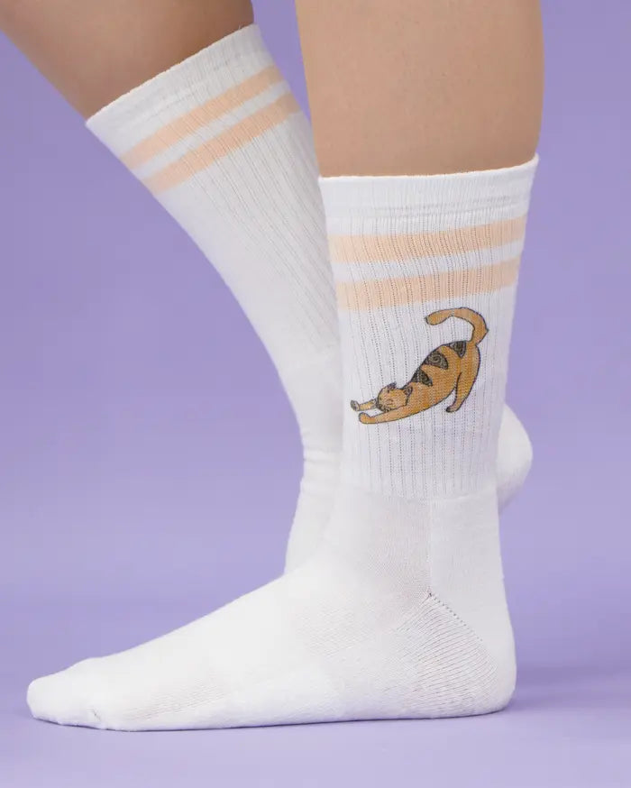 Socken "Glückskatze"