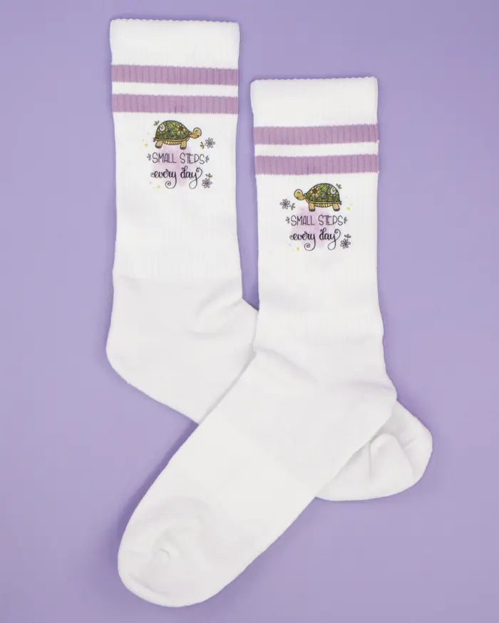 Socken "Small steps"