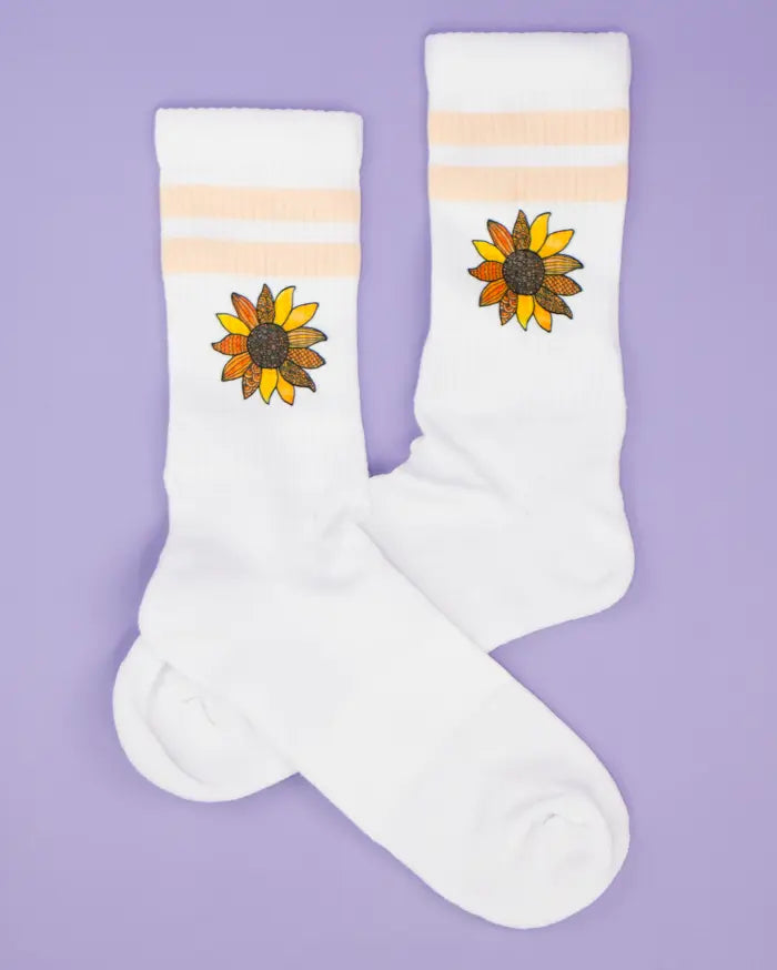 Socken "Sonnenblume"