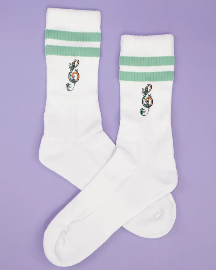 Socken "Violinschlüssel"