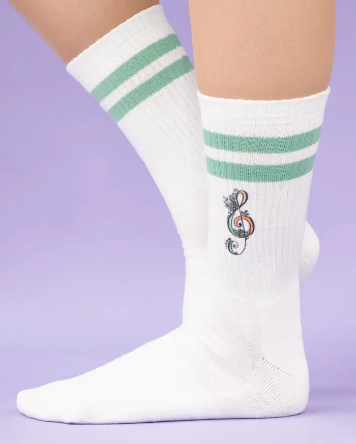 Socken "Violinschlüssel"