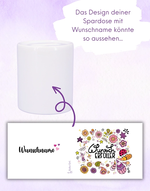 Spardose "Wunscherfüller"