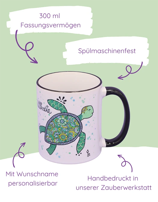 Tasse "Chillkröte"