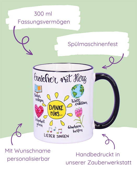 Tasse "Danke Erzieher"