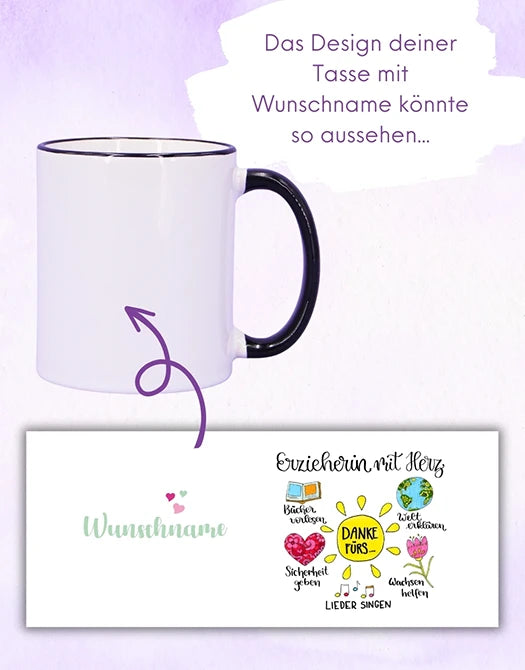 Tasse "Danke Erzieherin"
